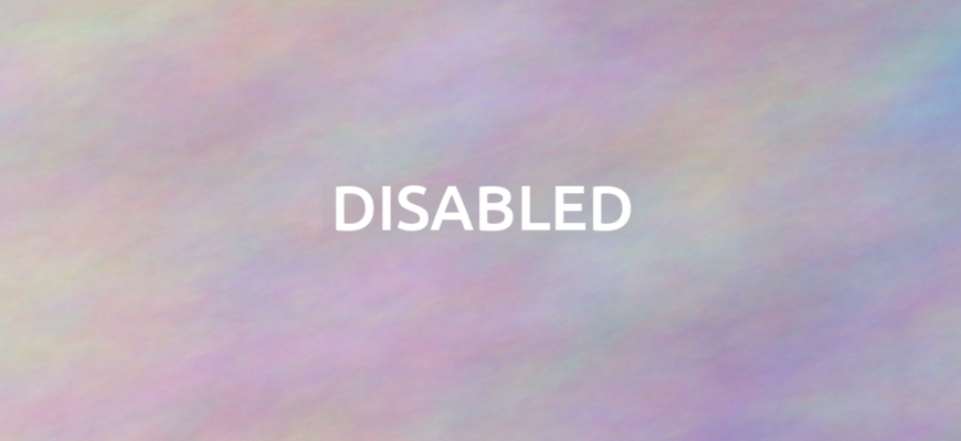 CSS :disabled