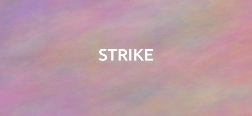 HTML tag strike