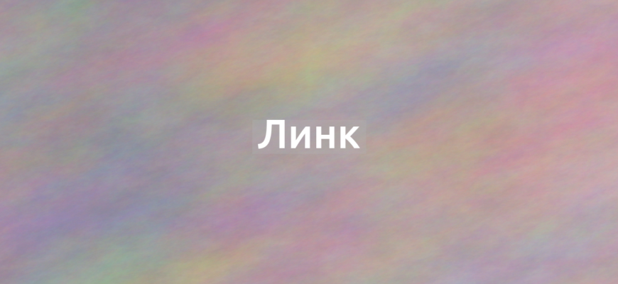 Что означает термин Линк?